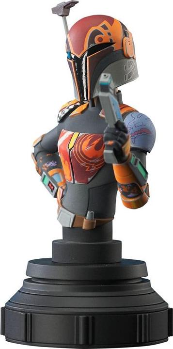 Actual product image Gentle Giant Star Wars The Clone Wars buste 1/7 Sabine Wren 16 cm