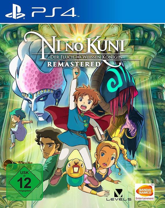 Actual product image Bandai Namco Ni No Kuni: Curse of the White Queen Remastered (PS4, Multilingual)