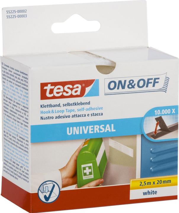 Actual product image tesa On Off Velcro (20 mm)