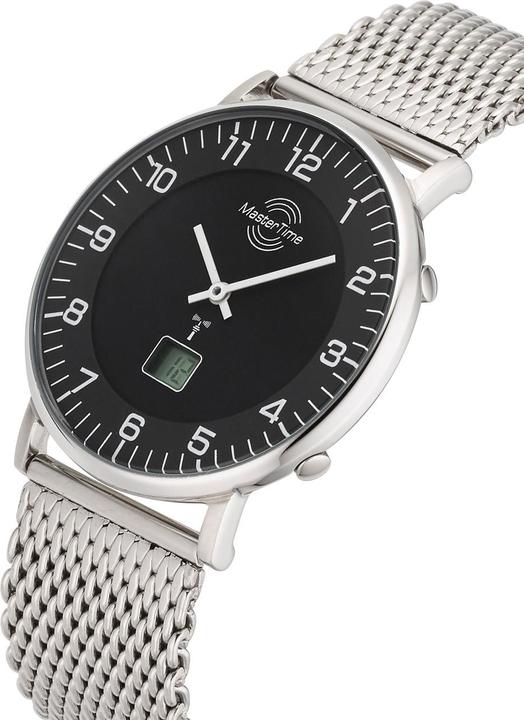 Actual product image Master Time MTGS-10557-22M Radio Advanced Series Men 42mm 5ATM (Rotatable bezel, Radio-controlled clock, Analogue wristwatch, 42 mm)