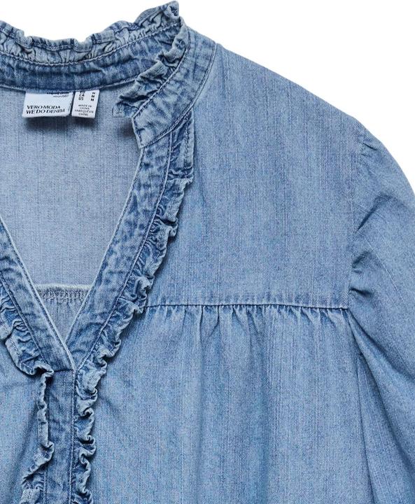 Immagine prodotto Vero Moda VMROSA Kurzes Kleid Jeanskleid (XS)