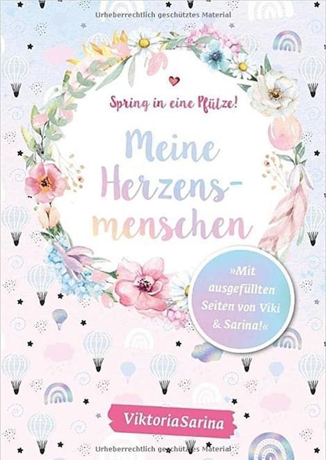 Produktbild Spring in eine Pfütze! Meine Herzensmenschen (Deutsch, Viktoriasarina, 2022)