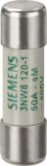 Produktbild Siemens Keramiksicherung T 10A 500V AC 14x51mm 3NW8103-1 (10 A)