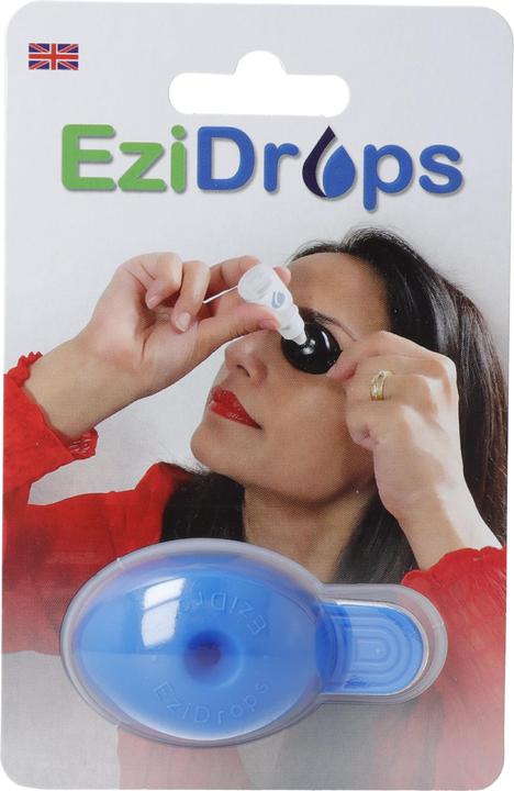 Image du produit Ezidrops Applicateur de gouttes pour les yeux bleu (Applicateur de gouttes pour les yeux bleu)