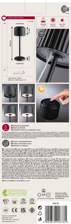 Produktbild Paulmann Else (250 lm, IP44)