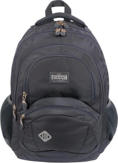 Majewski Rucksack mit 4 Fächern STRIGHT BP-05 St.Grau Vintage