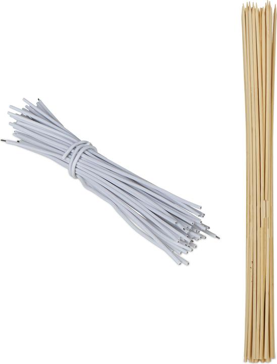 Actual product image Relaxdays 50x plant stick (60 cm, 60 cm)