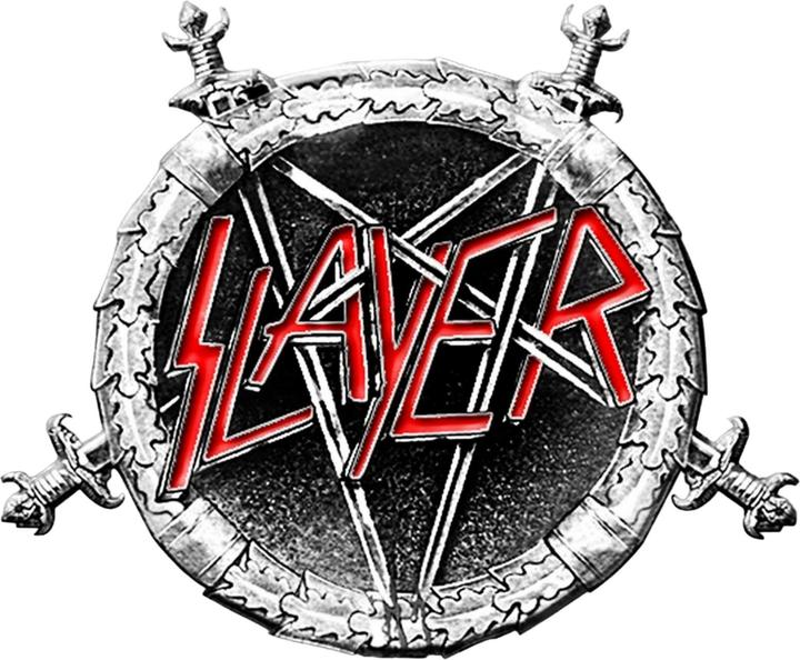 Slayer Logo Abzeichen Metall