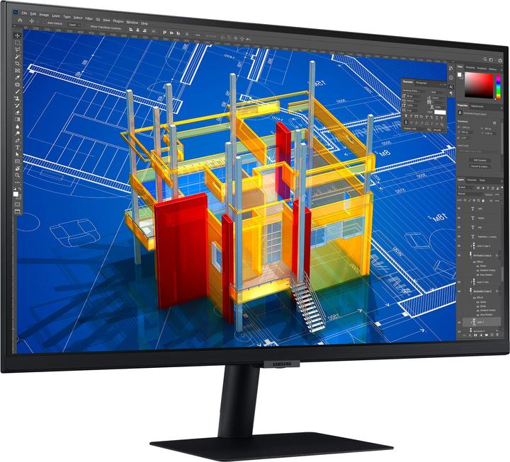 Actual product image Samsung S27A706NWU (3840 x 2160 Pixels, 27")