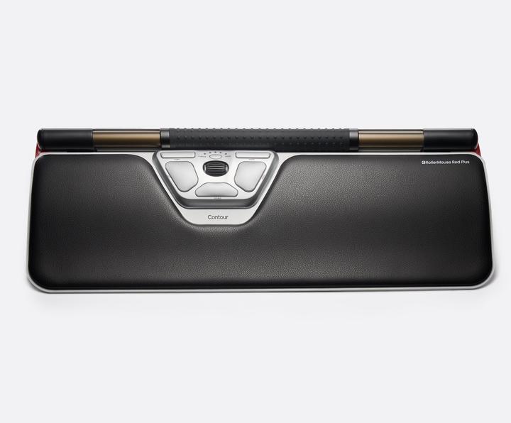 Actual product image Contour Rollermouse RED armrest black