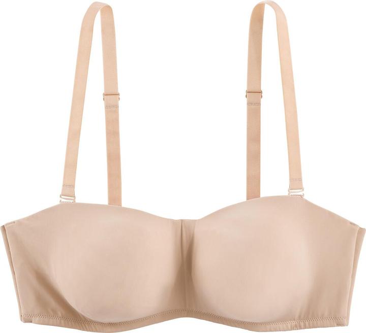 Produktbild La Redoute Collections Bandeau-BH aus Mikrofaser (100 C)