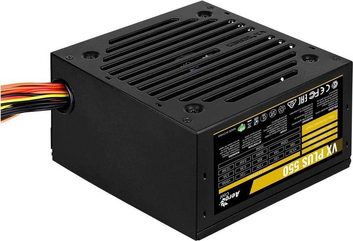 Image du produit AeroCool PGS VX-550PLUS AEROVX-550PLUS Alimentation (550 W, active, 120 mm) (550 W)