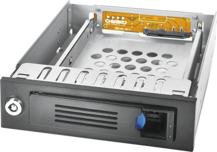 Produktbild Chenbro Micom SK31101 - HDD-Gehäuse - 5.25 Zoll - SAS - 12 Gbit/s - Silber (5.25")