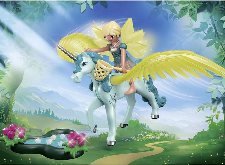 Produktbild Playmobil Crystal Fairy mit Einhorn (70809, Playmobil Ayuma)