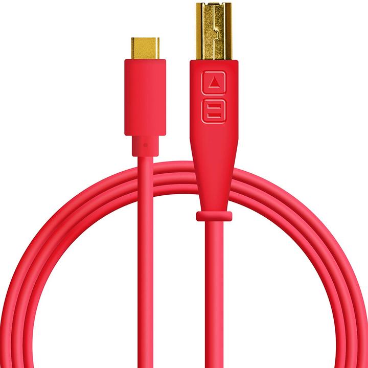 DJTechTools Chroma Cables: USB-C red (1.50 m)