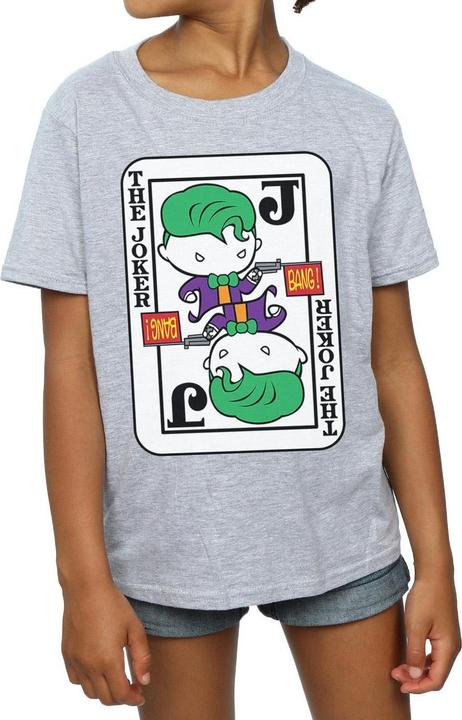 Chibi Joker Playing Card TShirt Mädchen