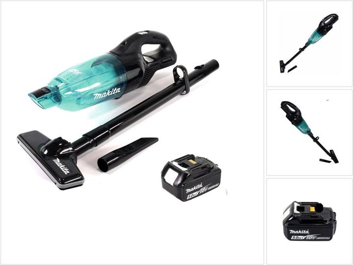 Produktbild Makita DCL281 FT1B Akku Staubsauger 18V + 1x Akku 5,0Ah - ohne Ladegerät