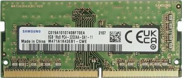 Image du produit Samsung M471A1K43EB1-CWE (1 x 8GB, 3200 MHz, RAM DDR4, SO-DIMM)