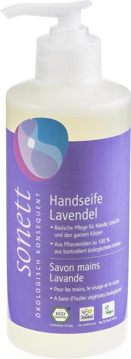 Sonett Handseife Lavendel Pumpspender (Flüssigseife, 300 ml)