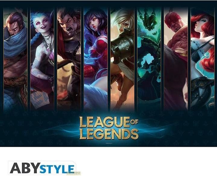 Image du produit ABYstyle League Of Legends - Champions (91,5 x 61 cm)