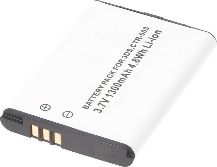 Immagine prodotto XCell Li-Ion Akku passend für Nintendo C/CTR-A-AB Akkutyp CTR-003, 3,7 Volt, 1300mAh (3DS, 2DS)