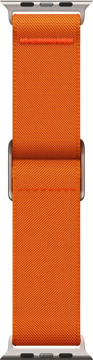 Actual product image Spigen Fit Lite Band for Apple Watch Series 42, 44, 45, 49 mm - orange (42 mm, 44 mm, 45 mm, 49 mm, Nylon, Fabric, Stainless steel)