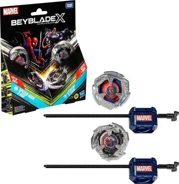 Actual product image Hasbro Bey Bbx Marvel Collab assisted