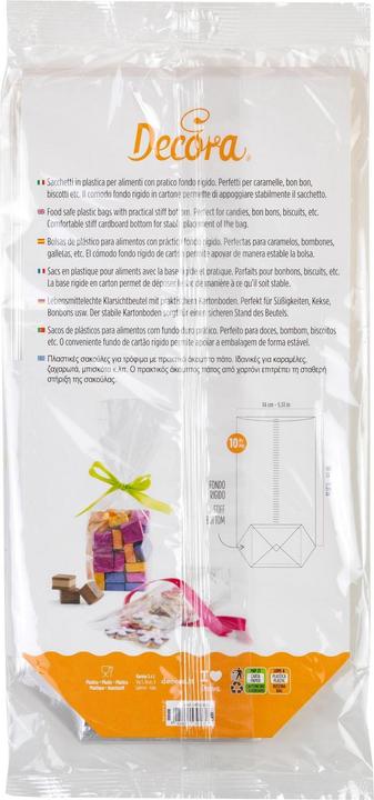 Immagine prodotto Decora Sacchetto per biscotti (Borsa da regalo, 10 x)