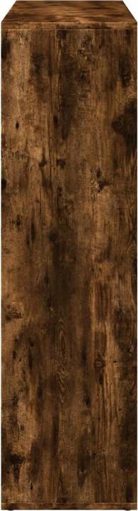 Image du produit VidaXL Séparation de pièce Bibliothèque Étagère sur pied Étagère de bureau Étagère cubique Chêne fumé (102 x 29 x 103.5 cm)