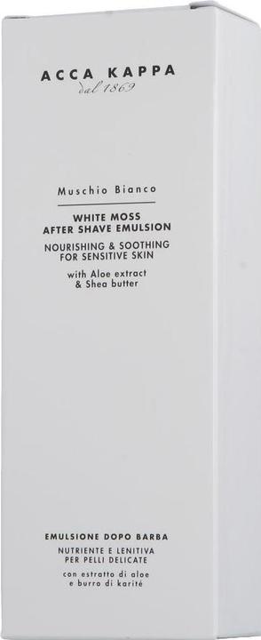 Immagine prodotto Acca Kappa Emulsione dopobarba al muschio bianco (Balsamo dopobarba, 125 ml)