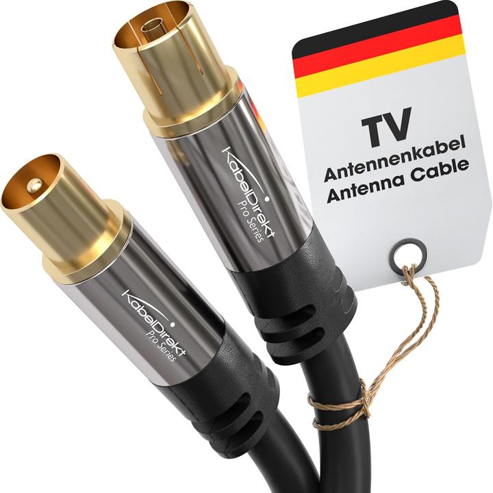Image du produit KabelDirekt 4K Antennenkabel für TV (20 m) (Câble d'antenne)