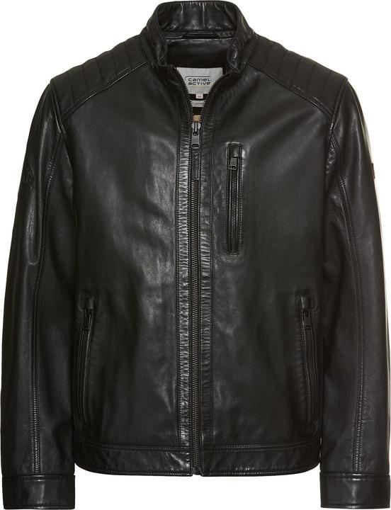 Immagine prodotto Camel Active Lederjacke mit Reissverschlusstaschen (48)