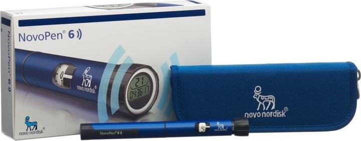Produktbild Novopen Echo Novopen 6 Injektionsgerät blau (n) (Insulinspritze)