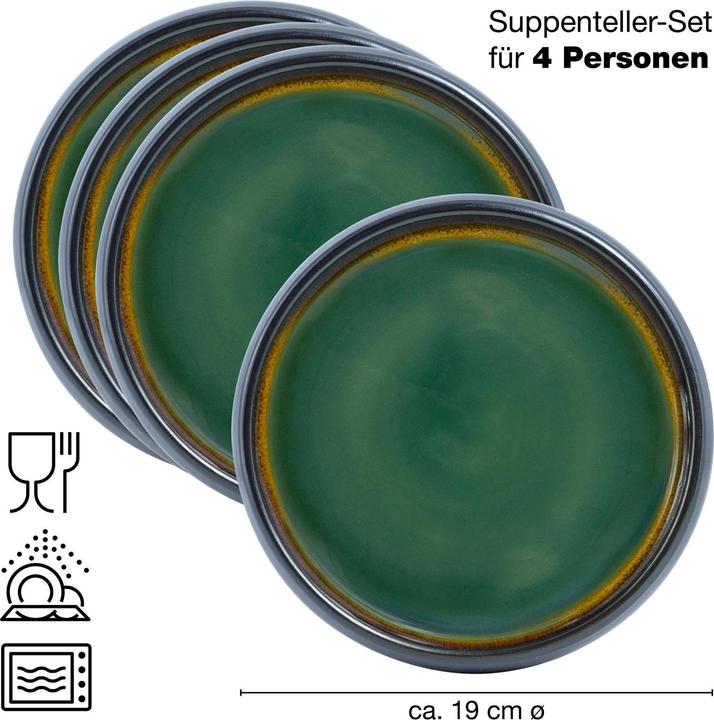 Actual product image Moritz & Moritz SOLID trays (19 cm, 0.80 l, 4 x)