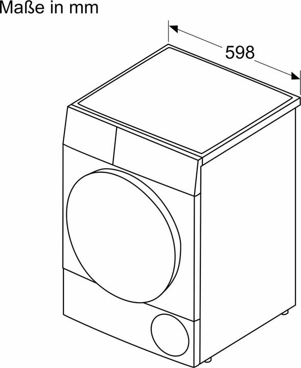 Actual product image Bosch Hausgeräte WQB245B40 (9 kg, Right)