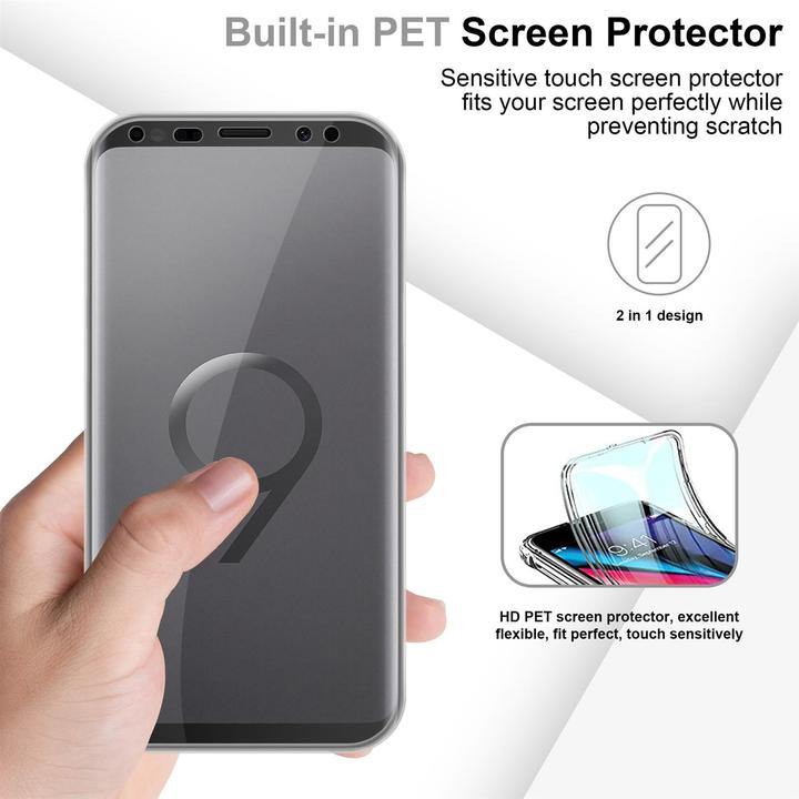 Image du produit Cadorabo TPU 360 degrés Case Cover (Samsung Galaxy S9+)