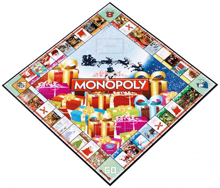 Actual product image Winning Moves Monopoly Christmas Edition (English)