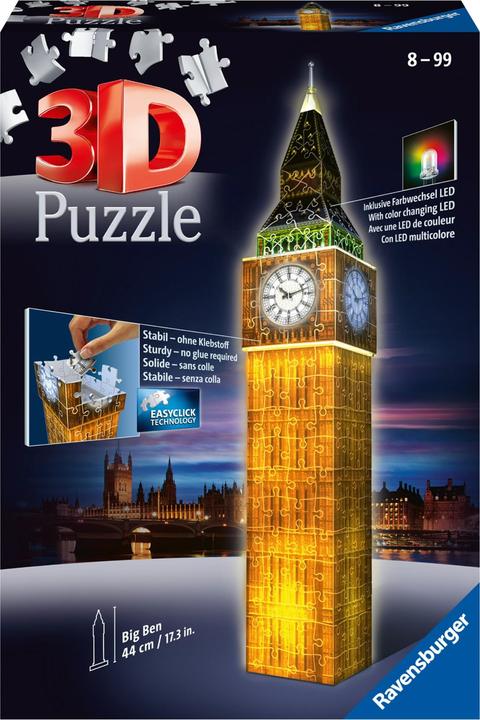 Produktbild Ravensburger Ben 3D Nacht Edition (216 Teile)