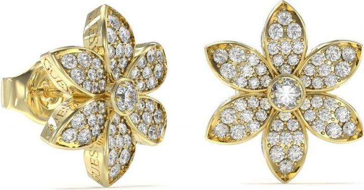 Immagine prodotto Guess Orecchini placcati in oro con zirconi White Lotus JUBE04145JWYGT/U