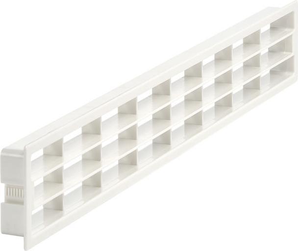 PHB Lüftungsgitter für Küchen 458x66x20mm Kunststoff