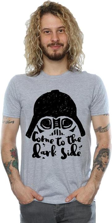 Produktbild Star Wars Darth Vader Come To The Dark Side Sketch TShirt (L)