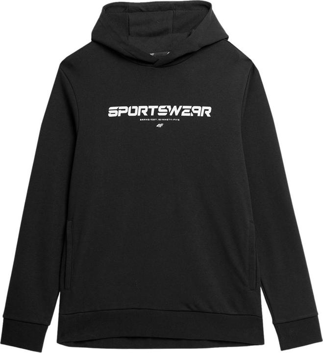 4F Herren-Sweatshirt M266 tiefschwarz SS23TSWSM266 20S (L) (L)
