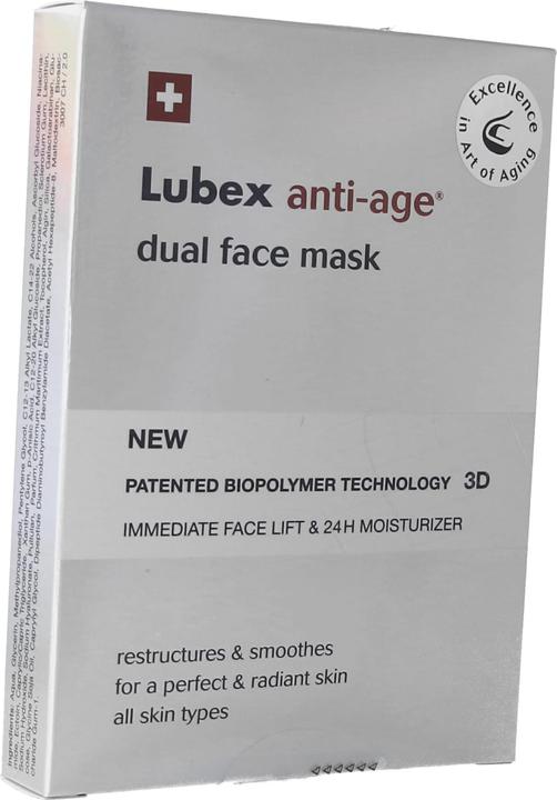 Lubex anti-age dual face mask (396 ml)