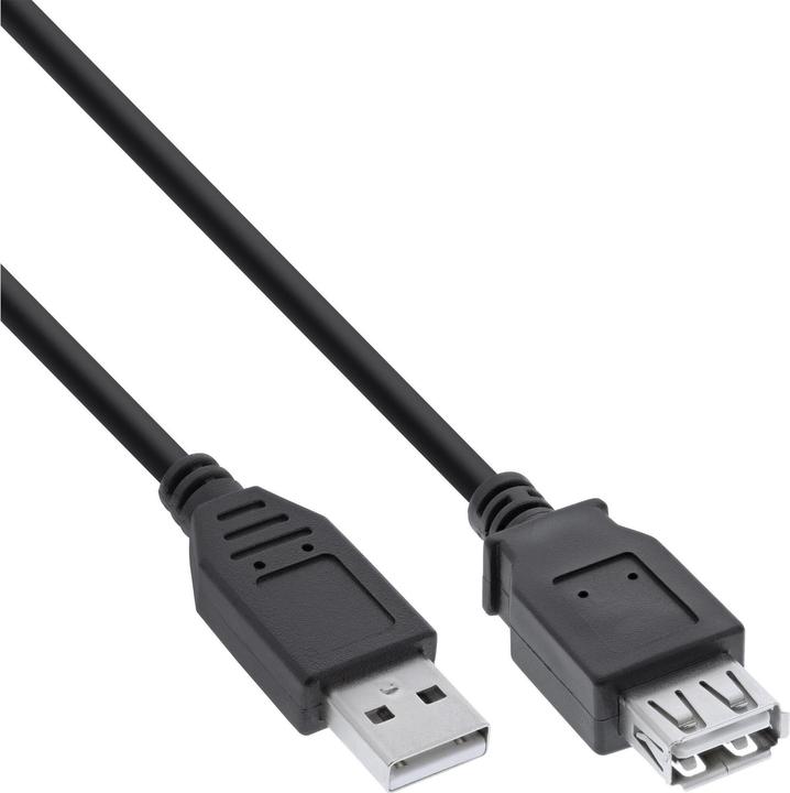 Produktbild InLine USB 2.0 Verlängerung (0.50 m, USB 2.0)
