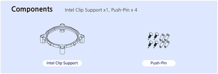 Produktbild Zalman ZM-1700MKC Intel LGA 1700 Mounting Kit