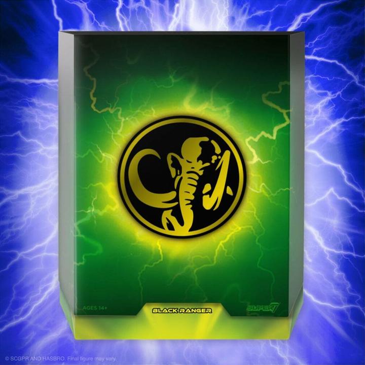 Produktbild Super7 Mighty Morphin Power Rangers figurine Ultimates Black Ranger 18 cm