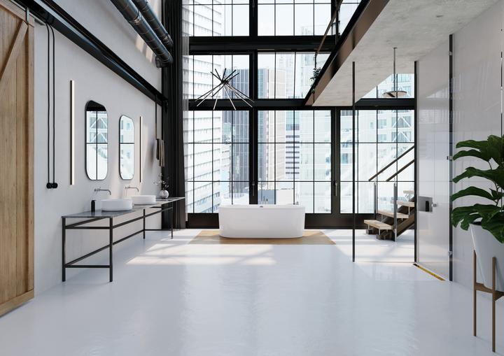 Image du produit Kaldewei Nexsys carrelage de douche, niveau du sol, 80x100 cm, 41134630