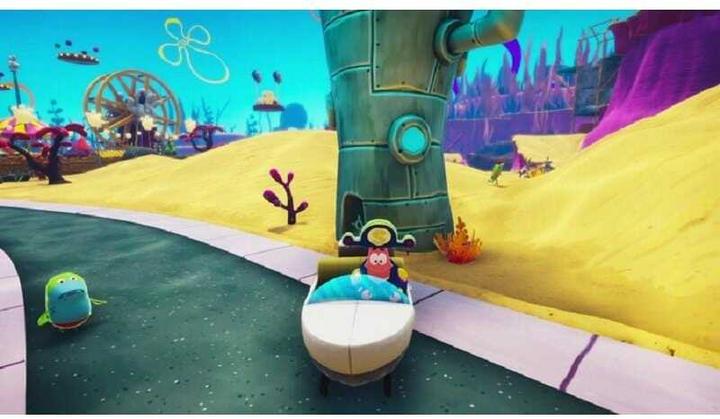 Actual product image Bandai Namco Spongebob Squarepants: The Patrick Star Game (Switch, DE, IT, FR)