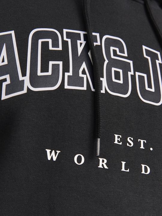 Actual product image Jack & Jones Jjecaleb Varsity Sweat Hood Noos Pls (4XL)