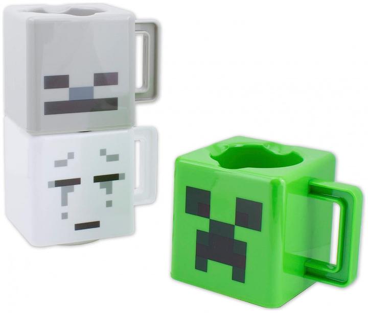 Actual product image Paladone Products MINECRAFT - 3 Mug Empilable (3 x)